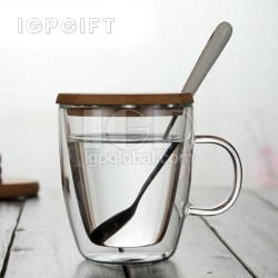 防燙雙層玻璃杯