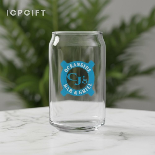 啤酒罐造型玻璃杯