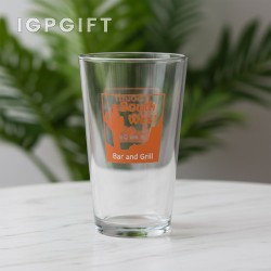 彩底啤酒杯 - 16盎司