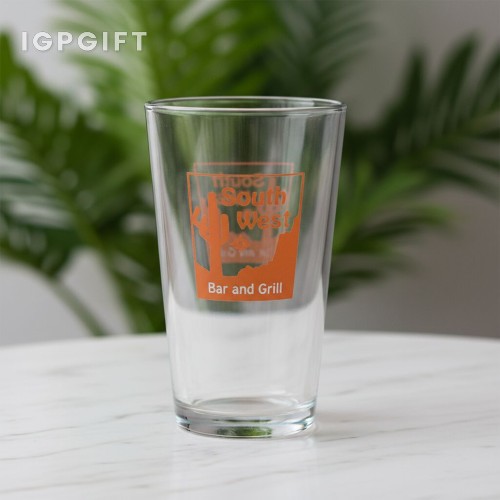 彩底啤酒杯 - 16盎司