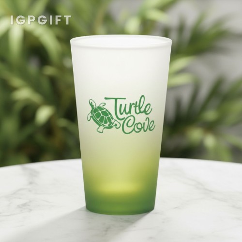 霜霧光彩啤酒杯 - 16 oz
