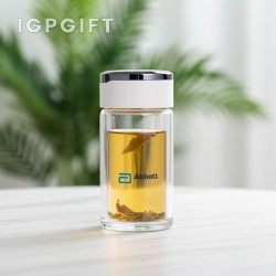 便攜式雙層茶水瓶