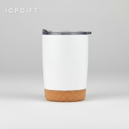 12盎司雙壁不銹鋼咖啡杯（軟木底）