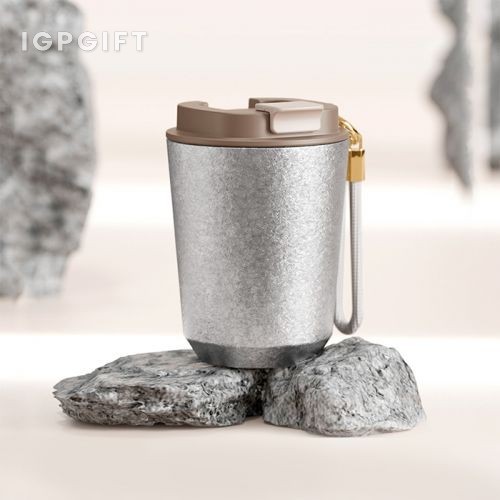 純鈦帶提繩便攜咖啡杯