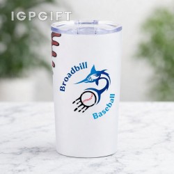 棒球圖案旅行保溫杯