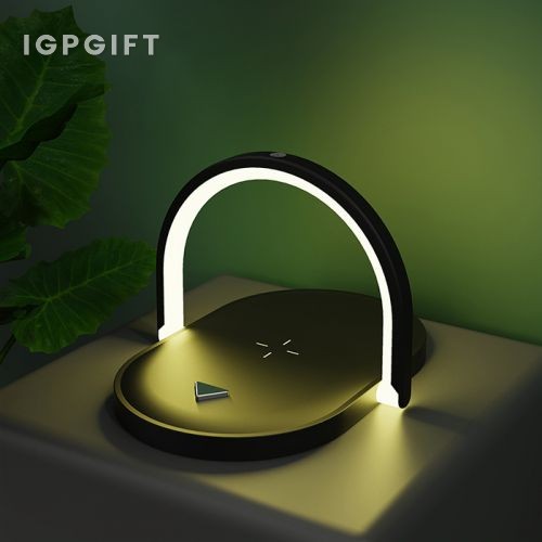 創意小夜燈無線充電盤