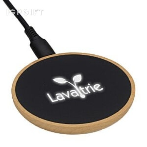 楓木燈光LOGO無線充電器