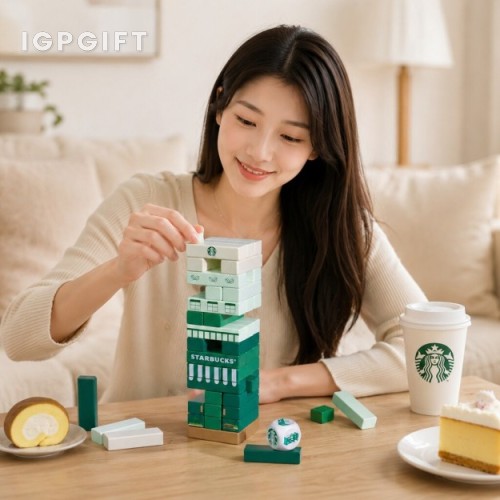品牌節日主題創意層層疊積木玩具