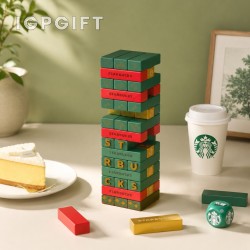 品牌節日主題創意層層疊積木玩具