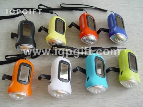 環保太陽能動能電筒