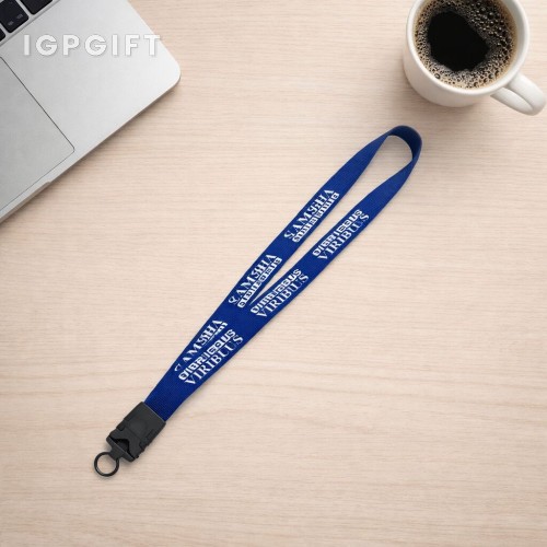 棉質安全掛繩 - 快速釋放設計