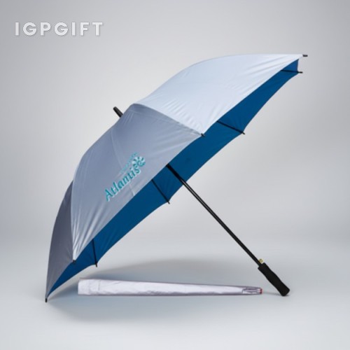 銀色抗紫外線高爾夫雨傘