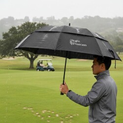 可持續纖維高爾夫雨傘 - 58寸
