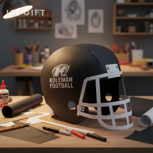紙質足球頭盔