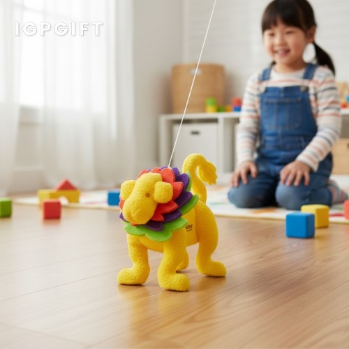 行走小獅子寵物玩具