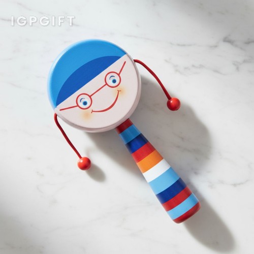 孩童笑臉撥浪鼓