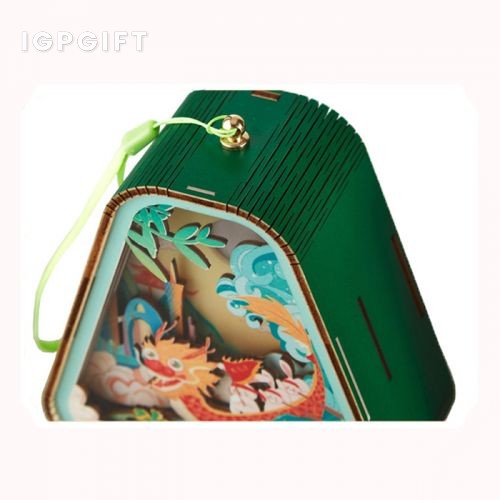端午3D木雕氛圍燈