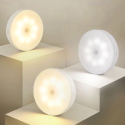 圓形LED無線磁吸感應小夜燈