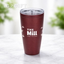 節日亮燈不銹鋼保溫杯