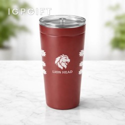 雙壁真空保溫杯 - 落葉設計
