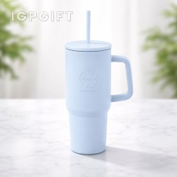 舒適休閒真空杯（附吸管）- 40盎司