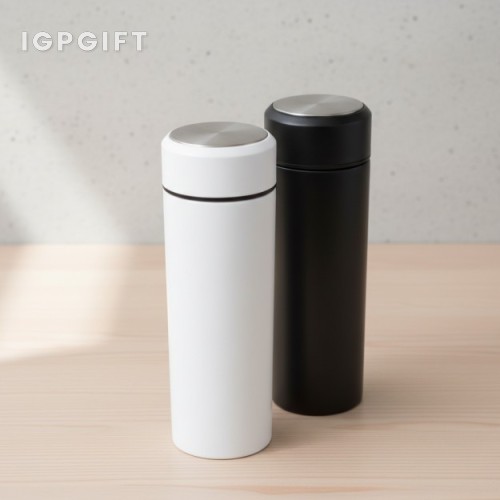 高級啞光不鏽鋼真空水壺 - 480ml