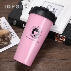 手提不鏽鋼雙層保溫杯