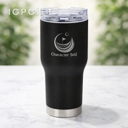 城市巔峰真空保溫杯 - 30盎司 - 銳刻定製