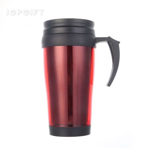 雙層塑料熱水杯