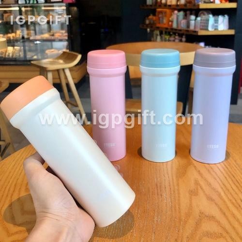 Ins簡約直身保溫杯