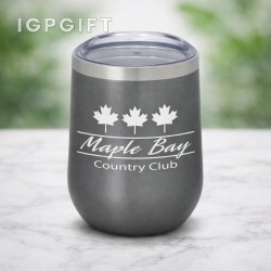 真空不銹鋼葡萄酒杯 - 12盎司