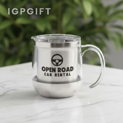 雙層保溫咖啡杯