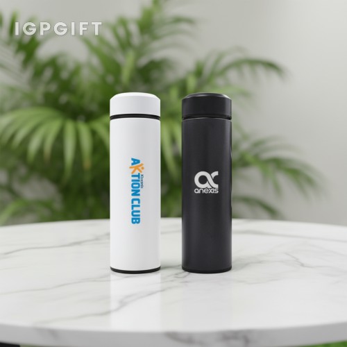 高級啞光不鏽鋼真空水壺 - 480ml
