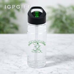 雙色翻蓋吸管水瓶 - 20 盎司