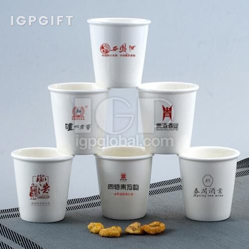 簡約陶瓷白酒杯