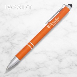 舒適觸感金屬簽字筆