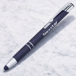 柔滑觸感金屬筆 - 記錄禮品
