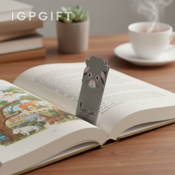 萌趣兔子磁性書籤