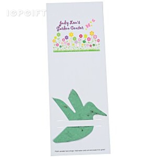 可植入香 herb 書簽 - 蜂鳥設計