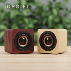 迷你木質藍牙音箱