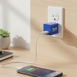 方形USB牆壁充電器