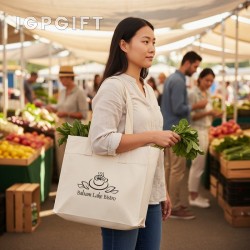 環保棉織購物手提袋