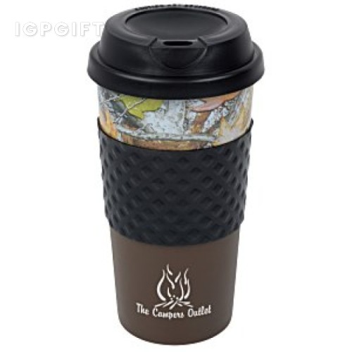 經典迷彩雙壁咖啡杯