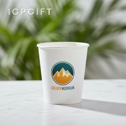 隔熱紙旅行杯 - 12 盎司 - 限量定製 - 全彩印刷