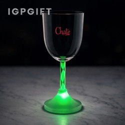 LED閃光葡萄酒杯 - 10盎司