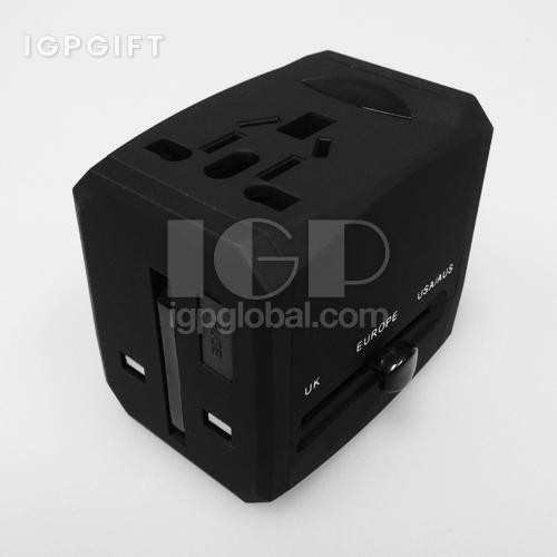 旅行商務多國通用USB插頭