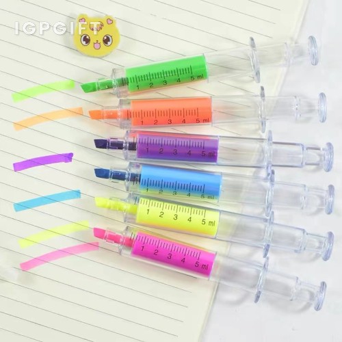 三色創意造型螢光筆