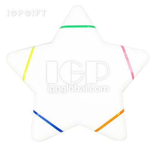 創意五角星螢光筆