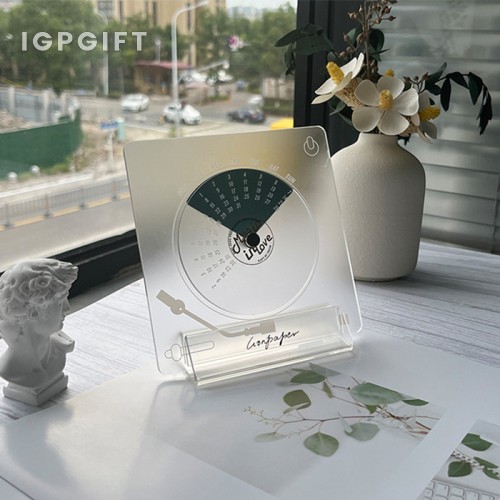 創意定製亞加力唱片月曆
