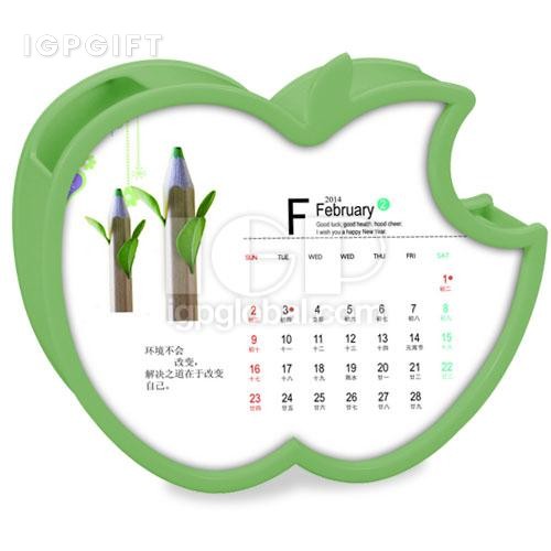 創意蘋果造型檯曆